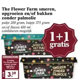 MCD Supermarkt The Flower Farm smeren, opgroeien en/of bakken zonder palmolie aanbieding