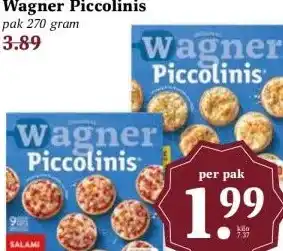 MCD Supermarkt Wagner Piccolinis aanbieding