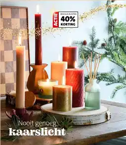 Intratuin Bolsius rustieke kaarsen. aanbieding