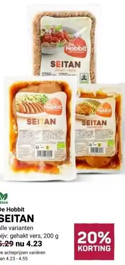 Ekoplaza De Hobbit SEITAN aanbieding