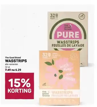 Ekoplaza The Good Brand WASSTRIPS aanbieding