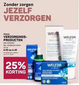 Ekoplaza Weleda VERZORGINGS- PRODUCTEN aanbieding