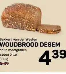 Ekoplaza Bakkerij van der Westen WOUDBROOD DESEM aanbieding