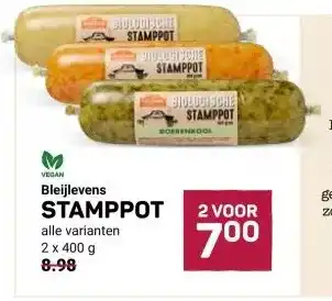 Ekoplaza Bleijlevens STAMPPOT aanbieding