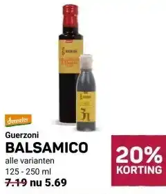 Ekoplaza Guerzoni BALSAMICO aanbieding