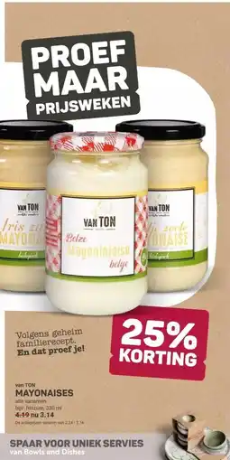 Ekoplaza van TON MAYONAISES aanbieding