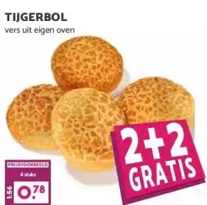 Boon`s Markt TIJGERBOL aanbieding