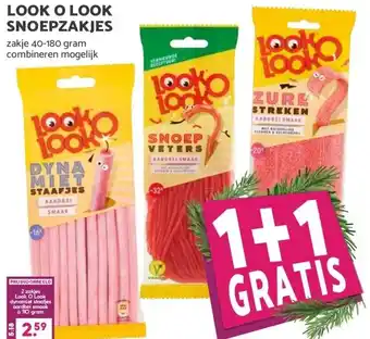 Boon`s Markt LOOK O LOOK SNOEPZAKJES aanbieding
