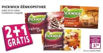 Boon`s Markt PICKWICK ÉÉNKOPSTHEE aanbieding