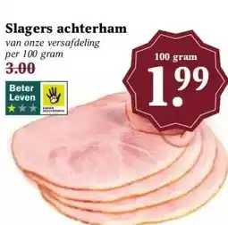 Boon`s Markt Slagers achterham aanbieding