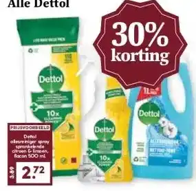 Boon`s Markt Alle Dettol aanbieding