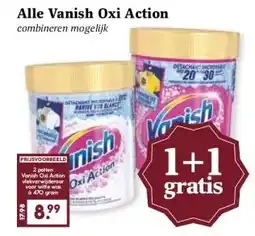 Boon`s Markt Alle Vanish Oxi Action aanbieding