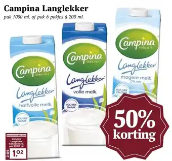 Boon`s Markt Campina Langlekker aanbieding