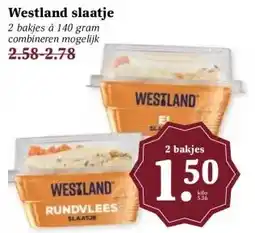 Boon`s Markt Westland slaatje aanbieding