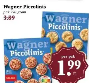 Boon`s Markt Wagner Piccolinis aanbieding