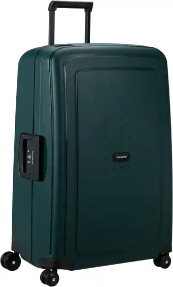 Amazon Samsonite S'Cure - Spinner L, Koffer, 75 cm, 102 L, Groen (Dark Teal) aanbieding