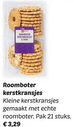 Dekamarkt Roomboter kerstkransjes aanbieding