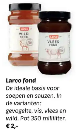 Dekamarkt Larco fond aanbieding