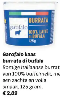 Dekamarkt Garofalo kaas burrata di bufala aanbieding