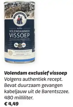 Dekamarkt Volendam exclusief vissoep aanbieding