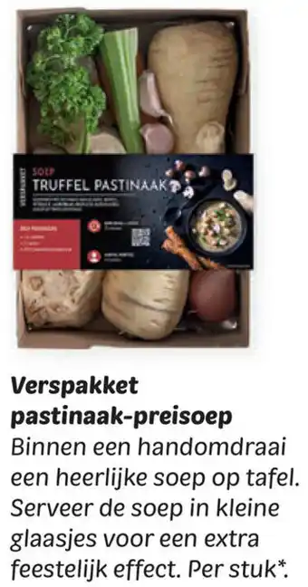 Dekamarkt Verspakket pastinaak-preisoep aanbieding