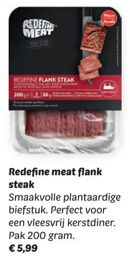 Dekamarkt Redefine meat flank steak aanbieding