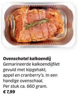 Dekamarkt Ovenschotel kalkoendij aanbieding