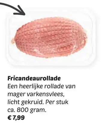 Dekamarkt Fricandeaurollade aanbieding
