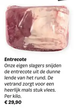 Dekamarkt Entrecote aanbieding