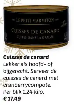 Dekamarkt Cuisses de canard aanbieding