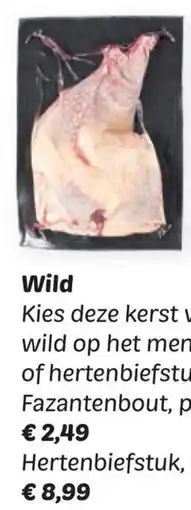 Dekamarkt Wild Fazantenbout aanbieding