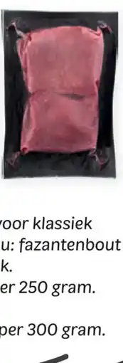 Dekamarkt Wild Hertenbiefstuk aanbieding