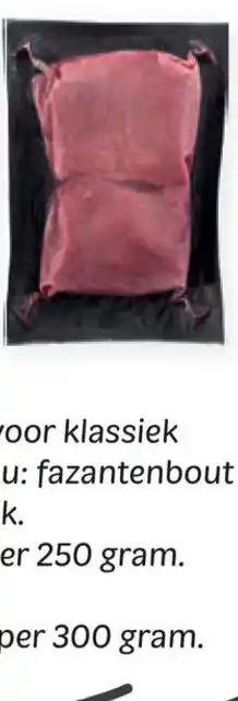 Dekamarkt Wild Hertenbiefstuk aanbieding