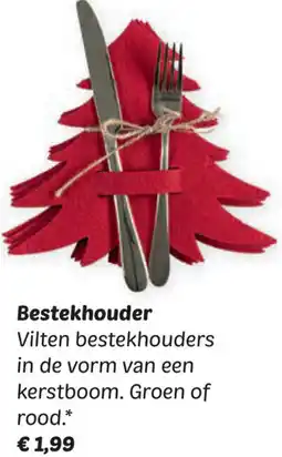 Dekamarkt Bestekhouder aanbieding