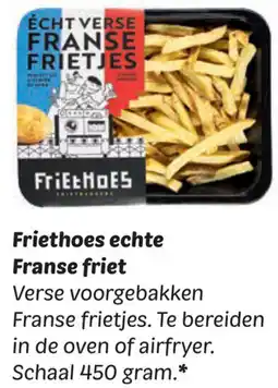 Dekamarkt Friethoes echte Franse friet aanbieding
