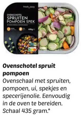 Dekamarkt Ovenschotel spruit pompoen aanbieding