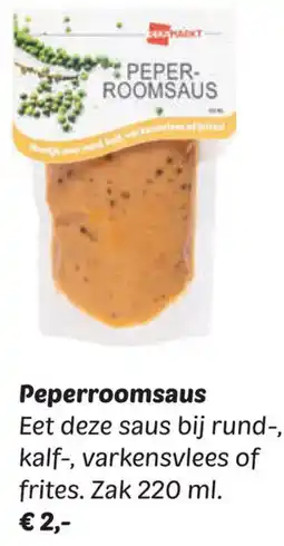 Dekamarkt Peperroomsaus aanbieding