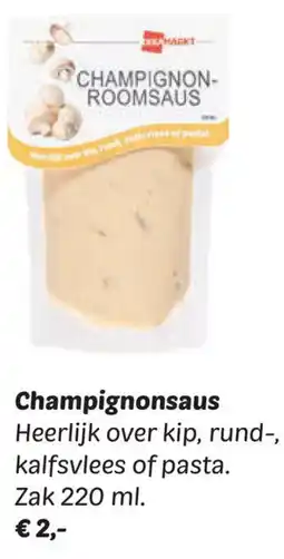 Dekamarkt Champignonsaus aanbieding