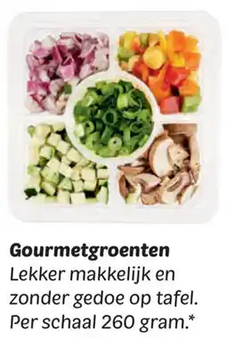 Dekamarkt Gourmetgroenten aanbieding