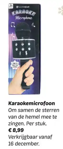 Dekamarkt Karaokemicrofoon aanbieding