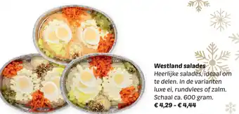 Dekamarkt Westland salades aanbieding