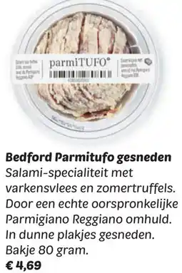 Dekamarkt Bedford Parmitufo gesneden aanbieding