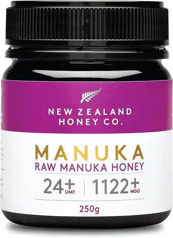 Amazon Nieuw-Zeeland Honey Co. Rauwe Manuka-honing UMF 24+ / MGO 1122+ | 250g aanbieding
