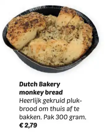 Dekamarkt Dutch Bakery monkey bread aanbieding