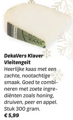 Dekamarkt DekaVers Klaver Vleitengeit aanbieding