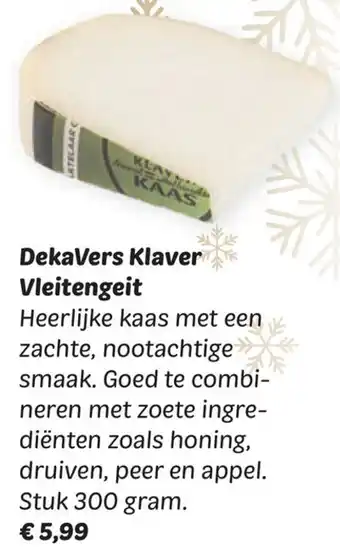 Dekamarkt DekaVers Klaver Vleitengeit aanbieding