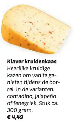 Dekamarkt Klaver kruidenkaas aanbieding