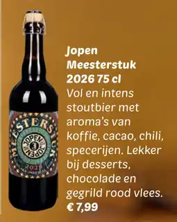 Dekamarkt Jopen Meesterstuk 2026 aanbieding