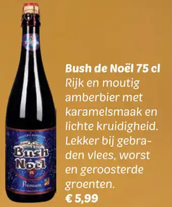 Dekamarkt Bush de Noël aanbieding