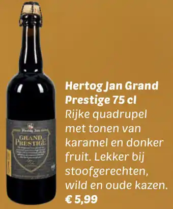 Dekamarkt Hertog Jan Grand Prestige aanbieding